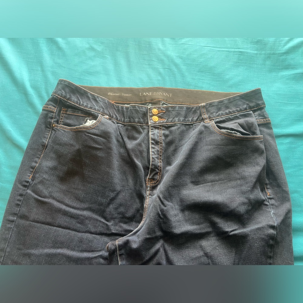 Lane Bryant Size 28 - T3 Straight Leg Jeans - Picture 5 of 16